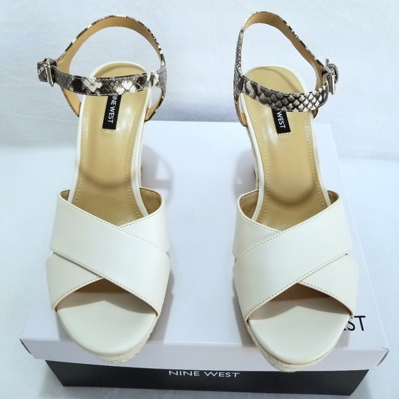 Nine West Dane Espadrille Wedge Sandals - Picture 8 of 8